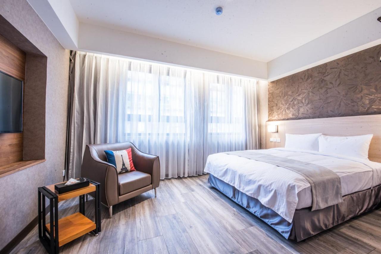 Lucky Apple Hotel تايبيه المظهر الخارجي الصورة