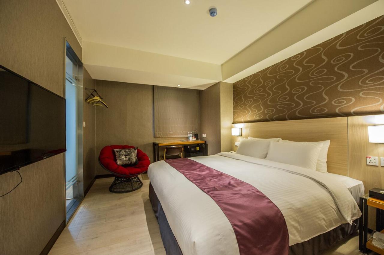 Lucky Apple Hotel تايبيه المظهر الخارجي الصورة