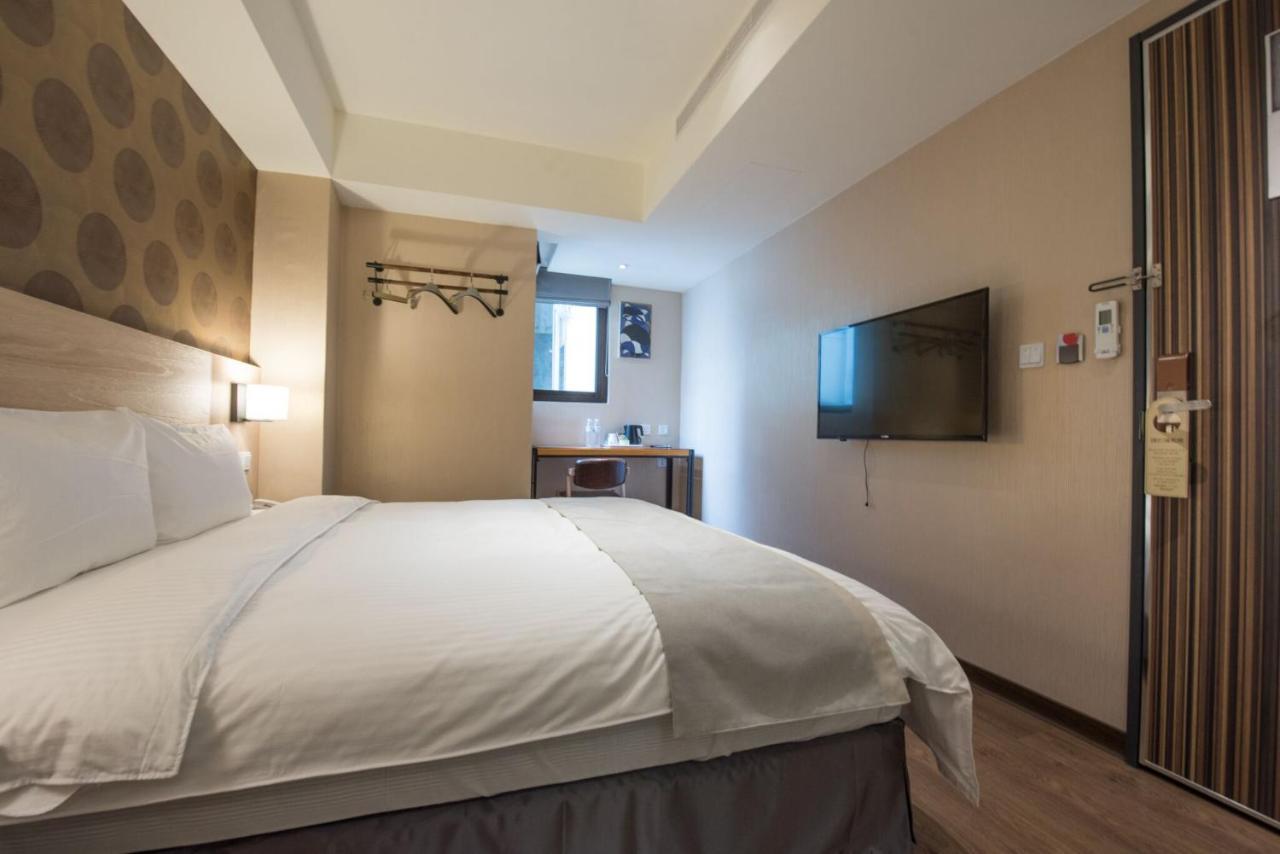 Lucky Apple Hotel تايبيه المظهر الخارجي الصورة