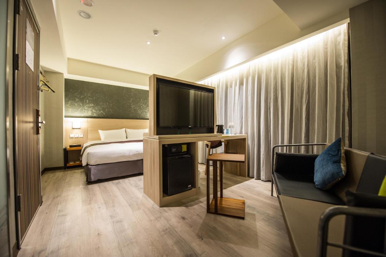 Lucky Apple Hotel تايبيه المظهر الخارجي الصورة